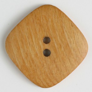 Buttons - Dill - Square Wood - 2 holes