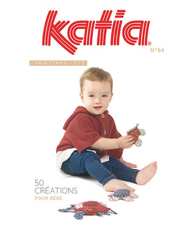 Katia no. 84 Pattern Book - 50 Créations pour bébé - Printemps/été